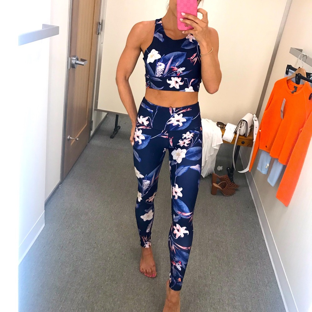 Zella Floral Stardust High Waist Legging